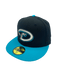 Adult Arizona Diamondbacks New Era Black Custom Side Patch 59FIFTY Fitted Hat - Men's