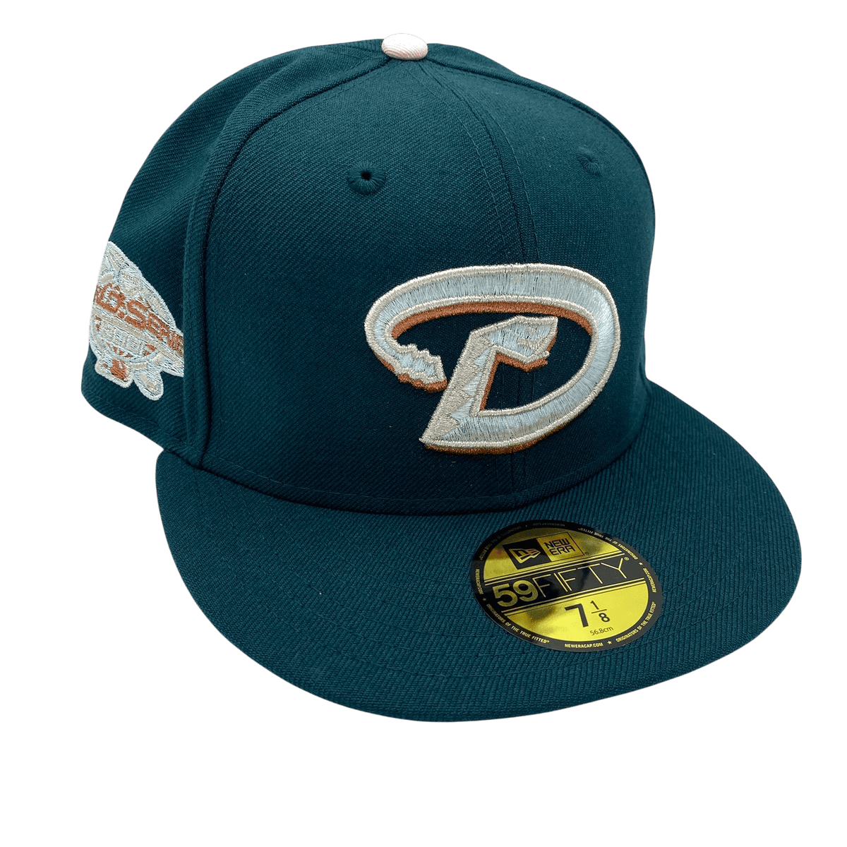 Adult Arizona Diamondbacks New Era Green Iris Side Patch 59FIFTY Fitte ...