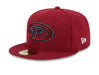 Adult Arizona Diamondbacks New Era Red 2025 MLB Alternate Clubhouse 59FIFTY Fitted Hat - Men's