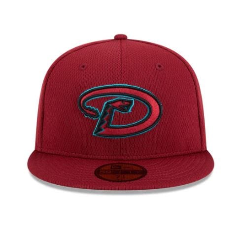 Adult Arizona Diamondbacks New Era Red 2025 MLB Alternate Clubhouse 59FIFTY Fitted Hat - Men's
