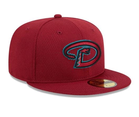 Adult Arizona Diamondbacks New Era Red 2025 MLB Alternate Clubhouse 59FIFTY Fitted Hat - Men's