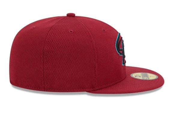 Adult Arizona Diamondbacks New Era Red 2025 MLB Alternate Clubhouse 59FIFTY Fitted Hat - Men's