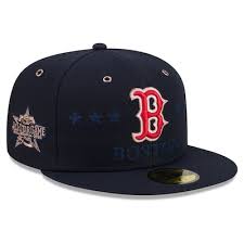New Era Fitted Hat Adult Boston Red Sox New Era Navy 2026 All Star Game 59FIFTY Fitted Hat - Men's