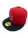New Era Fitted Hat Adult Boston Red Sox New Era Red/Black Movie Pack Custom Side Patch 59FIFTY Fitted Hat - Men's