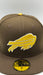 New Era Fitted Hat Adult Buffalo Bills New Era Brown "The MVP" Custom Side Patch 59FIFTY Fitted Hat - Men's