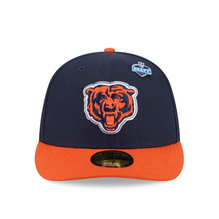 New Era Fitted Hat Adult Chicago Bears New Era Team Color 2026 NFL Draft 59FIFTY Fitted Hat - Men's
