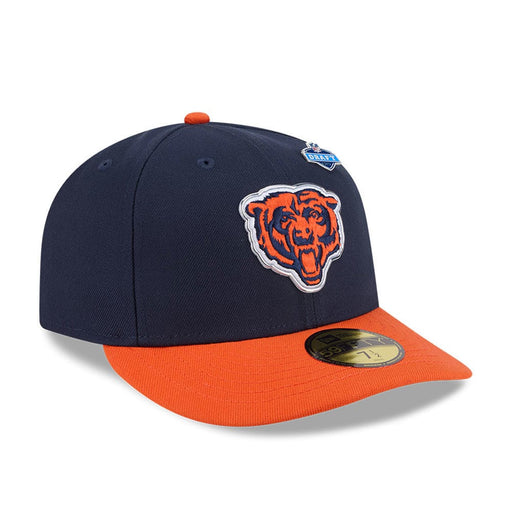 New Era Fitted Hat Adult Chicago Bears New Era Team Color 2026 NFL Draft 59FIFTY Fitted Hat - Men's