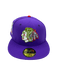 New Era Fitted Hat Adult Chicago Blackhawks New Era Purple J Custom 59FIFTY Fitted Hat - Men's