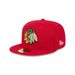 New Era Fitted Hat Adult Chicago Blackhawks New Era Red 59FIFTY Fitted Hat - Men's