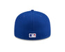 New Era Fitted Hat Adult Chicago Cubs New Era Blue 2026 Jackie Robinson Day Side Patch On Field 59FIFTY Fitted Hat - Men's