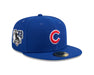 New Era Fitted Hat Adult Chicago Cubs New Era Blue 2026 Jackie Robinson Day Side Patch On Field 59FIFTY Fitted Hat - Men's