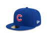 New Era Fitted Hat Adult Chicago Cubs New Era Blue 2026 Jackie Robinson Day Side Patch On Field 59FIFTY Fitted Hat - Men's
