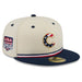 New Era Fitted Hat Adult Chicago Cubs New Era Cream/ Navy 2026 Fourth of July On Field 59FIFTY Fitted Hat - Men's