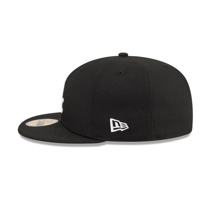 New Era Fitted Hat Adult Chicago White Sox New Era Black 2026 Jackie Robinson Day Side Patch On Field 59FIFTY Fitted Hat - Men's