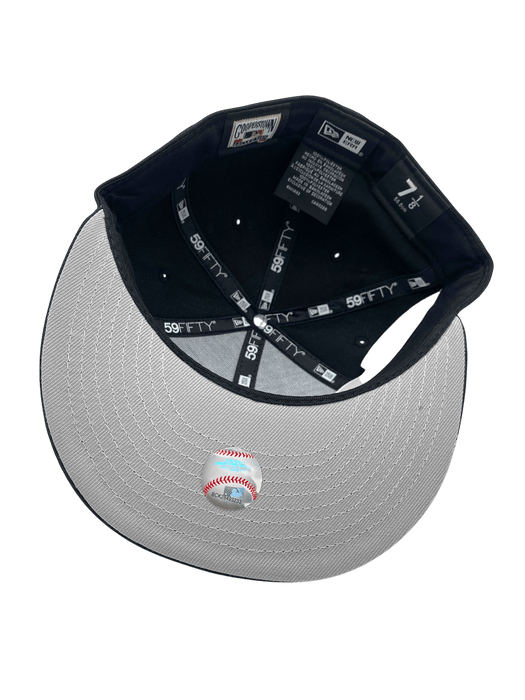 Adult Chicago White Sox New Era Black Remix Side Patch 59FIFTY Fitted Hat - Men's