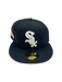 Adult Chicago White Sox New Era Black Remix Side Patch 59FIFTY Fitted Hat - Men's