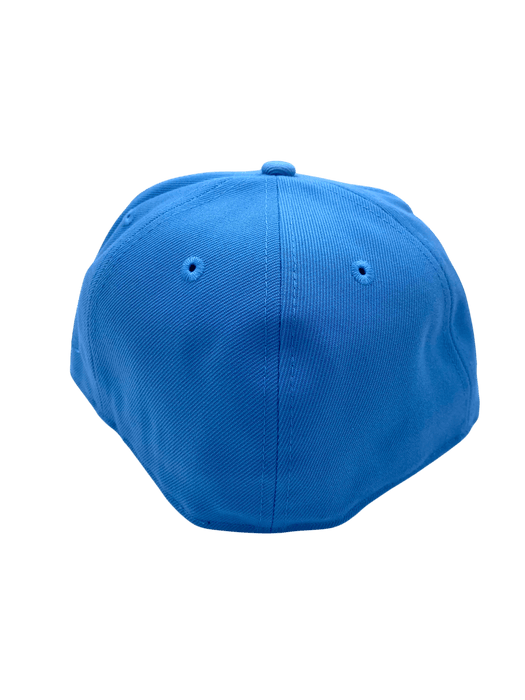 New Era Fitted Hat Adult Chicago White Sox New Era Light Blue JFG Custom Side Patch 59FIFTY Fitted Hat - Men's