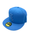 New Era Fitted Hat Adult Chicago White Sox New Era Light Blue JFG Custom Side Patch 59FIFTY Fitted Hat - Men's