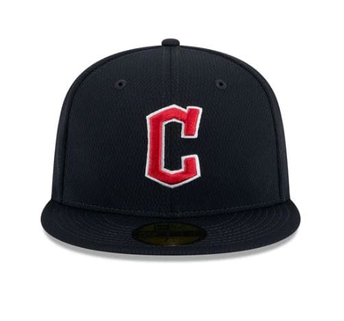Adult Cleveland Guardians New Era Navy 2025 MLB Alternate Clubhouse 59FIFTY Fitted Hat - Men's