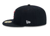 Adult Cleveland Guardians New Era Navy 2025 MLB Alternate Clubhouse 59FIFTY Fitted Hat - Men's