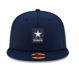 Adult Dallas Cowboys New Era Navy 2025 NFL Sideline 59FIFTY Fitted Hat - Men's