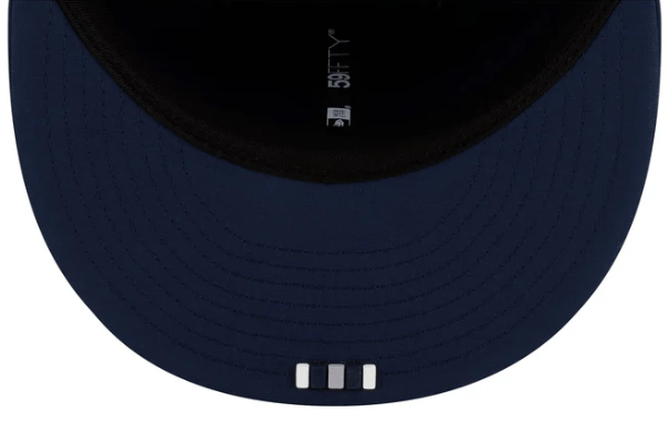 Adult Dallas Cowboys New Era Navy 2025 NFL Sideline 59FIFTY Fitted Hat - Men's