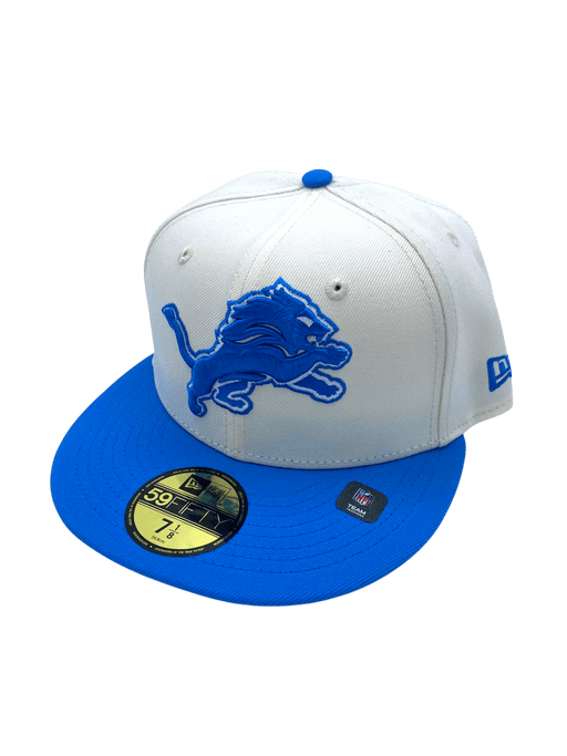 New Era Fitted Hat Adult Detroit Lions New Era x Pro Image Chrome 59FIFTY Fitted Hat - Men's