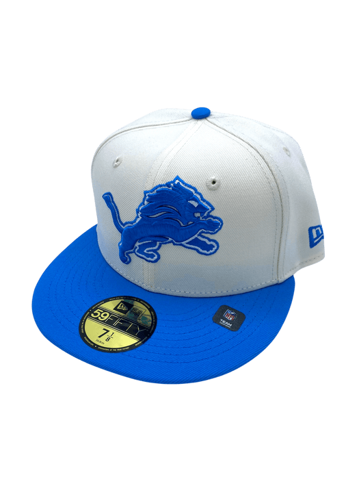 New Era Fitted Hat Adult Detroit Lions New Era x Pro Image Chrome 59FIFTY Fitted Hat - Men's