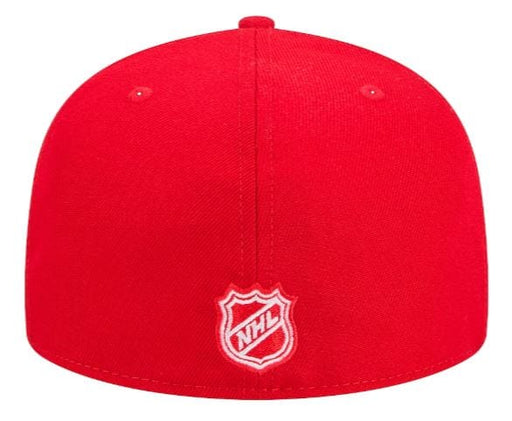 New Era Fitted Hat Adult Detroit Red Wings New Era Red 59FIFTY Fitted Hat - Men's