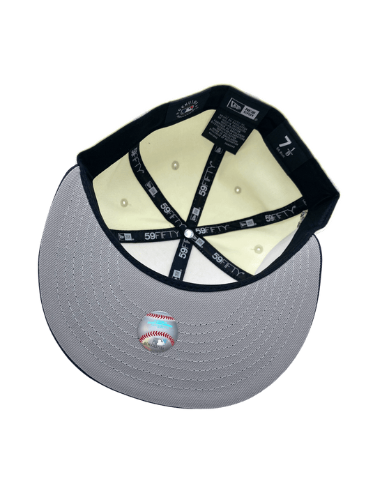 Adult Detroit Tigers New Era White/Navy Paws 2.0 Side Patch 59FIFTY Fitted Hat - Men's