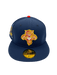 Adult Florida Panthers New Era Navy Classic Custom Side Patch 59FIFTY Fitted Hat - Men's