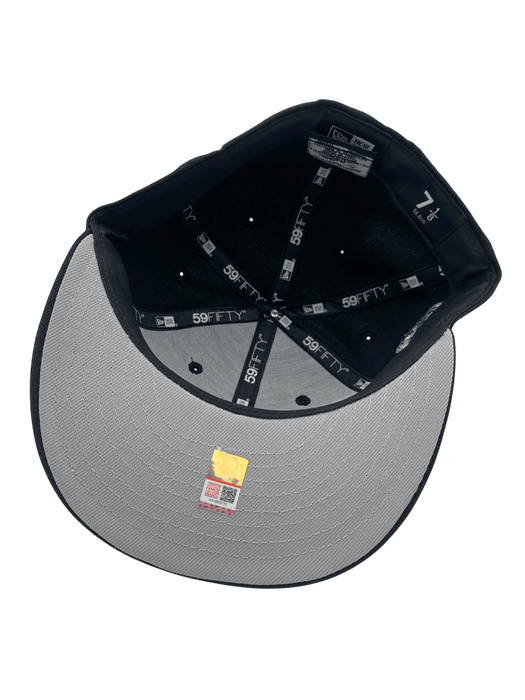 New Era Fitted Hat Adult Georgetown Hoyas New Era Black Big G Custom Side Patch 59FIFTY Fitted Hat - Men's