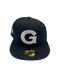 New Era Fitted Hat Adult Georgetown Hoyas New Era Black Big G Custom Side Patch 59FIFTY Fitted Hat - Men's