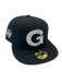 New Era Fitted Hat Adult Georgetown Hoyas New Era Black Big G Custom Side Patch 59FIFTY Fitted Hat - Men's