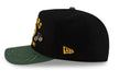 New Era Fitted Hat Adult Green Bay Packers New Era Black 2025 NFL Draft 59FIFTY Fitted Hat - Men's