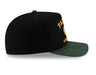 New Era Fitted Hat Adult Green Bay Packers New Era Black 2025 NFL Draft 59FIFTY Fitted Hat - Men's