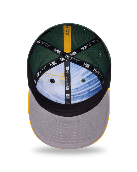 New Era Fitted Hat Adult Green Bay Packers New Era Team Color 2026 NFL Draft 59FIFTY Fitted Hat - Men's