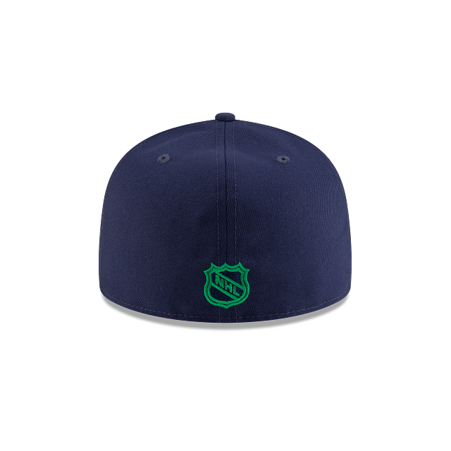 New Era Fitted Hat Adult Hartford Whalers New Era Navy 59FIFTY Vintage Fitted Hat - Men's