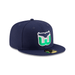 New Era Fitted Hat Adult Hartford Whalers New Era Navy 59FIFTY Vintage Fitted Hat - Men's