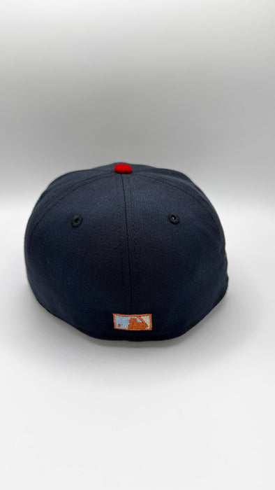 New Era Fitted Hat Adult Houston Astros New Era Interstellar Custom Side Patch 59FIFTY Fitted Hat - Men's