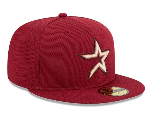 New Era Fitted Hat Adult Houston Astros New Era Navy 2025 MLB Alternate Clubhouse 59FIFTY Fitted Hat - Men's