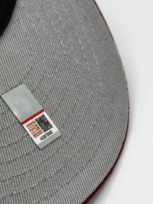 New Era Fitted Hat Adult Indiana Hoosiers Chrome New Era NCAA 'Cignetti' Custom 59FIFTY Fitted Hat - Men's