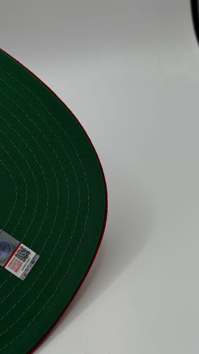 New Era Fitted Hat Adult Indiana Hoosiers UNDEFEATED SEASON Custom Side Patch 59FIFTY Fitted Hat - Mens