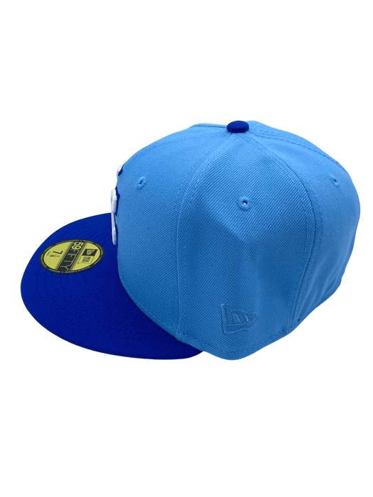 Adult Kansas City Royals New Era Blue Classic Side Patch 59FIFTY Fitted Hat - Men's