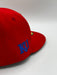 New Era Fitted Hat Adult Kansas Jayhawks New Era Red NCAA 'Blue Bloods' Custom 59FIFTY Fitted Hat - Men's