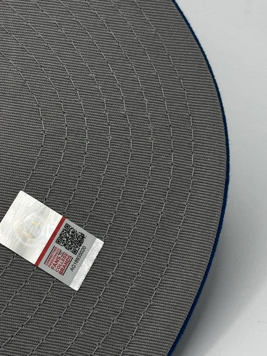 New Era Fitted Hat Adult Kentucky Wildcats New Era Blue NCAA 'Blue Bloods' Custom 59FIFTY Fitted Hat - Men's