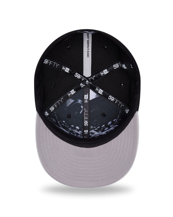 New Era Fitted Hat Adult Las Vegas Raiders New Era Team Color 2026 NFL Draft 59FIFTY Fitted Hat - Men's