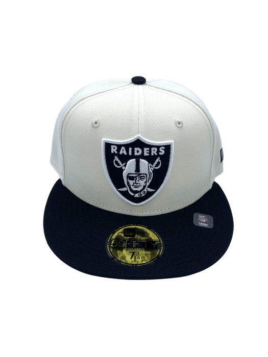 New Era Fitted Hat Adult Las Vegas Raiders New Era x Pro Image Chrome 59FIFTY Fitted Hat - Men's