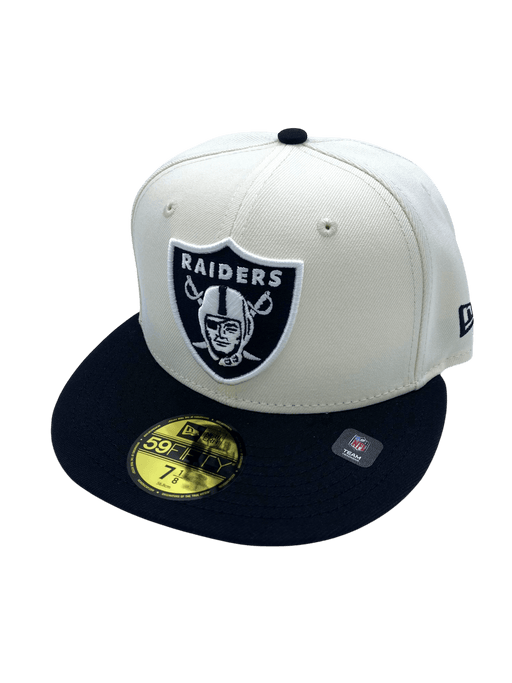 New Era Fitted Hat Adult Las Vegas Raiders New Era x Pro Image Chrome 59FIFTY Fitted Hat - Men's