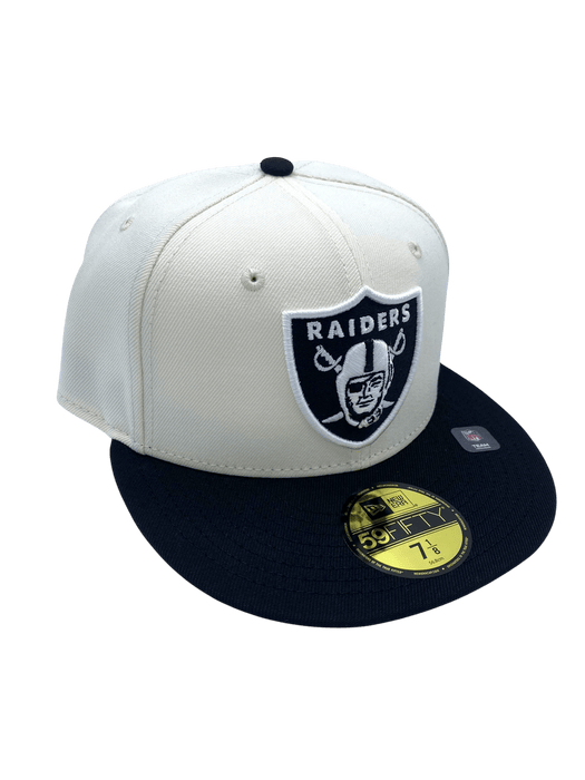 New Era Fitted Hat Adult Las Vegas Raiders New Era x Pro Image Chrome 59FIFTY Fitted Hat - Men's